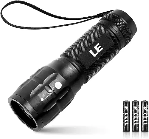 Lighting EVER small aluminum flashlight