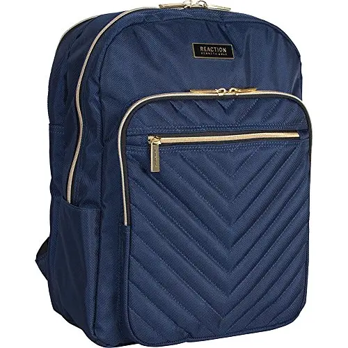 Kenneth Cole REACTION chevron quilted backpack with laptop compartment