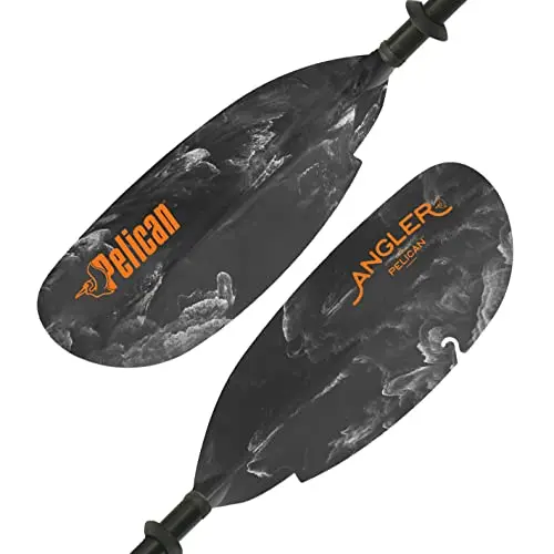 Pelican Poseidon Angler fishing kayak paddle with grey marble finish