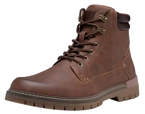 JOUSEN chukka hiking boots with side zipper