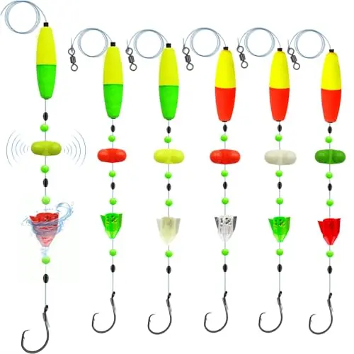 DAMIDEL catfish fishing rigs with rotating rattle beads
