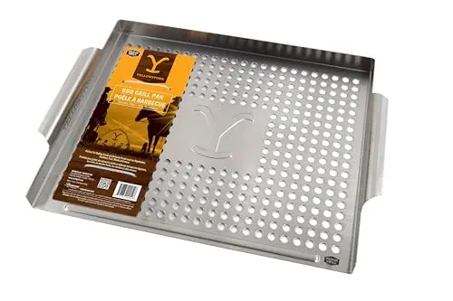Yellowstone Stainless Steel Grill Pan