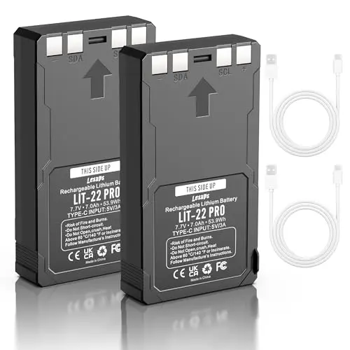 Lesaps LIT-22 rechargeable battery for SPYPOINT trail cameras