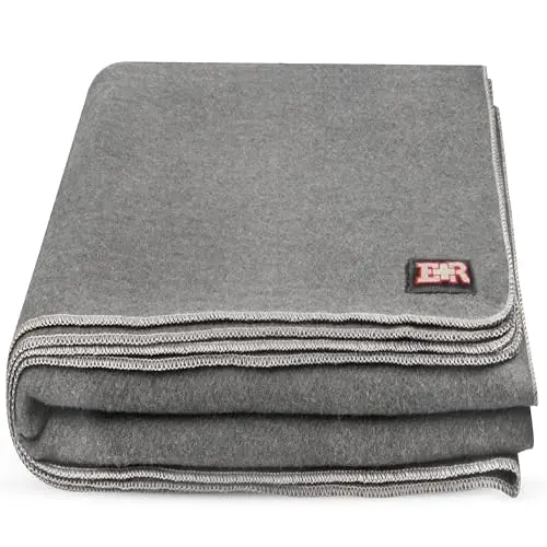 Ever Ready First Aid military wool blanket in grey