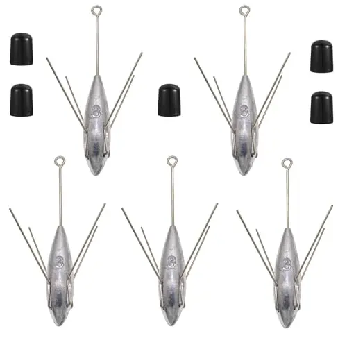 Aollerfilery sputnik fishing weights for saltwater
