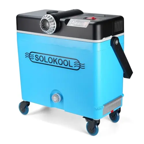 SoloKool 3-in-1 cooler with Bluetooth speaker and portable A/C features
