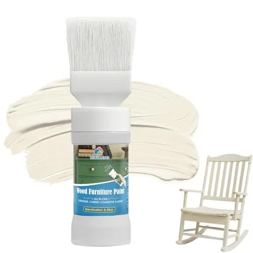 NEWALLENCE cream white wood paint kit for furniture and cabinets